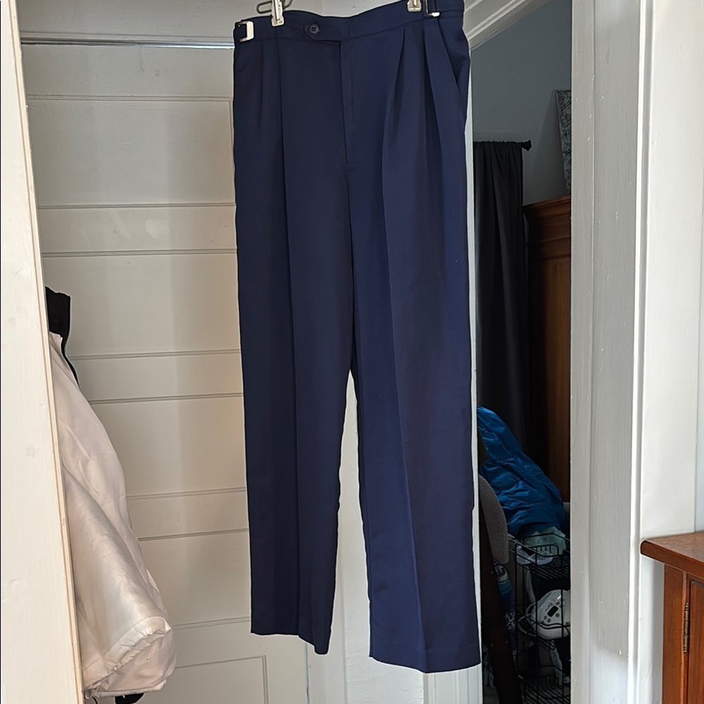 Norm Thompson Blue Straight Leg Pants